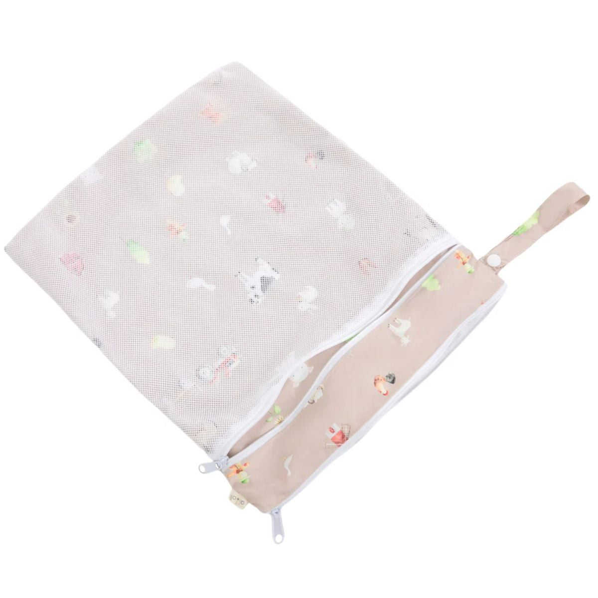 Ali+Oli Water Resistant Dual-Compartment Wet-Dry Bag - Farm - Smart Organization with Dual Compartments