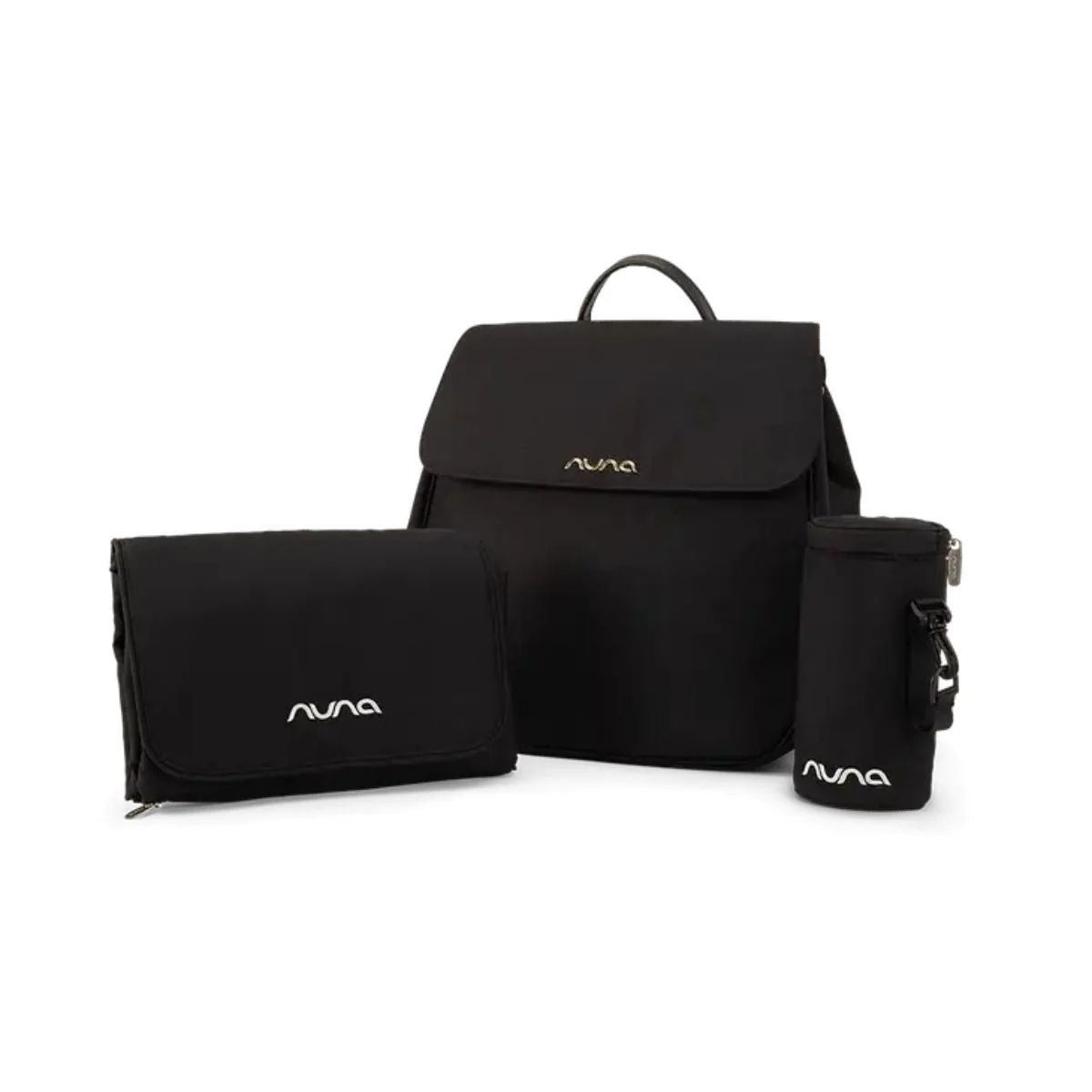 Nuna Diaper Bag - Caviar - Travel Ready Convenience