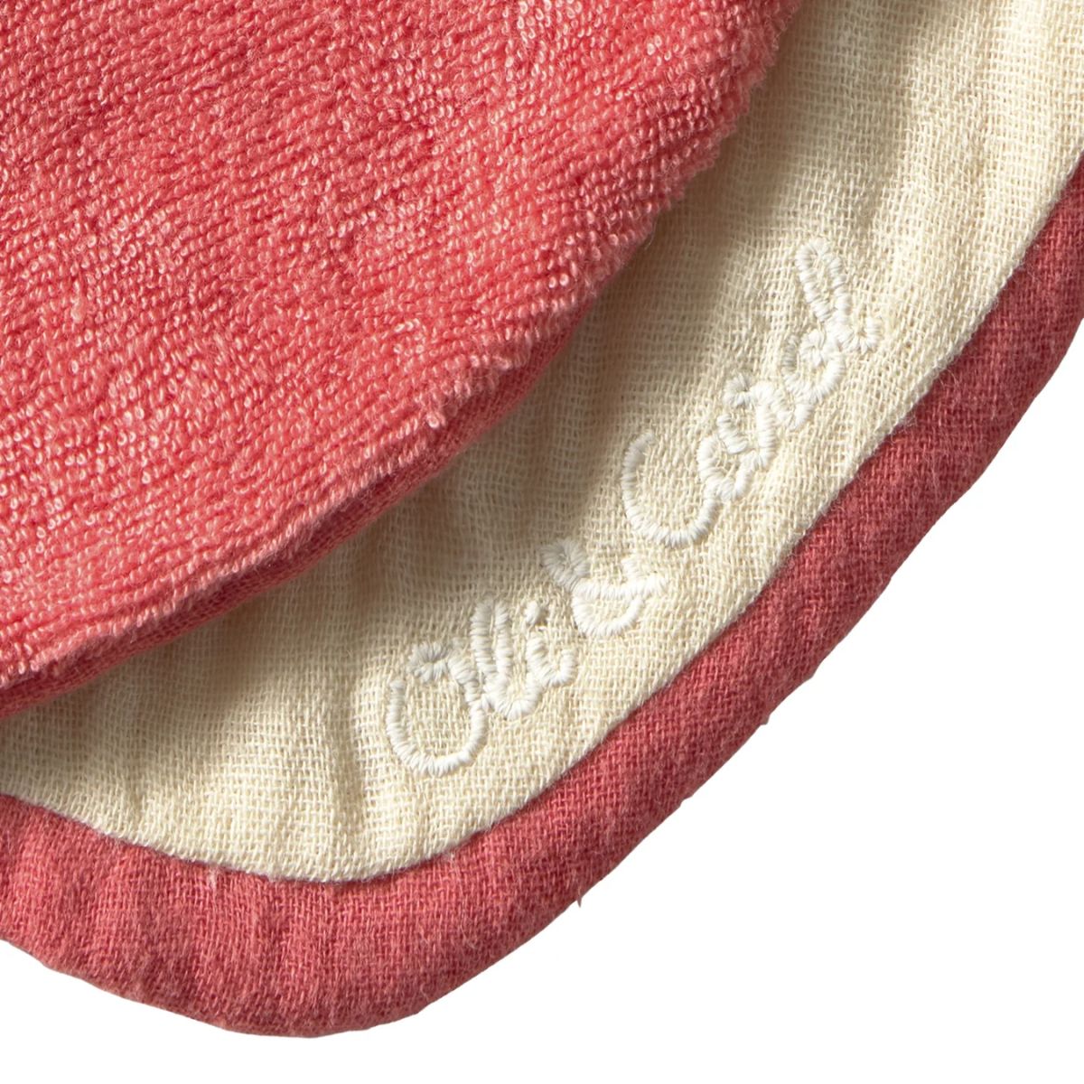 Oli & Carol Bib -  Pepa The Apple - Highly Absorbent 3-Layer Design